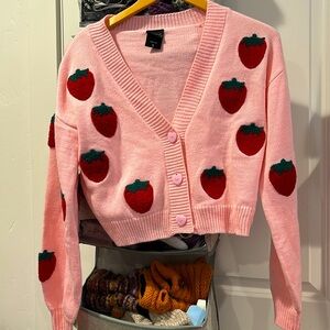 Ladies/Teens midriff/crop top sweater